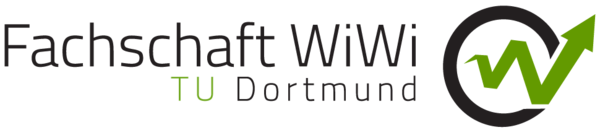 Logo with text "Fachschaft WiWi - TU Dortmund"